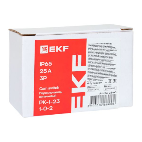 фото Переключатель кулачковый  EKF pk-1-23-25-65 в Красноярске