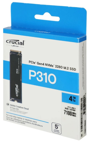 фото Накопитель SSD M.2 2280 Crucial P310 в Перми 4000 ГБ