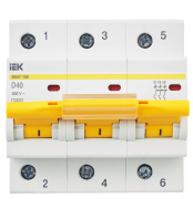 фото Автоматический выключатель IEK MVA40-3-040-D