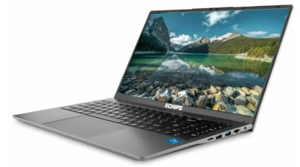 фото Ноутбук  Echips Hot в Ростове-на-Дону 15.6 ", Core i3, 16 Гб RAM, 512 Гб SSD, UHD Graphics, Серебристый