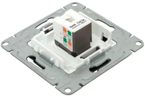 фото Розетка компьютерная  EKF UP1-SOM-RJ45-5