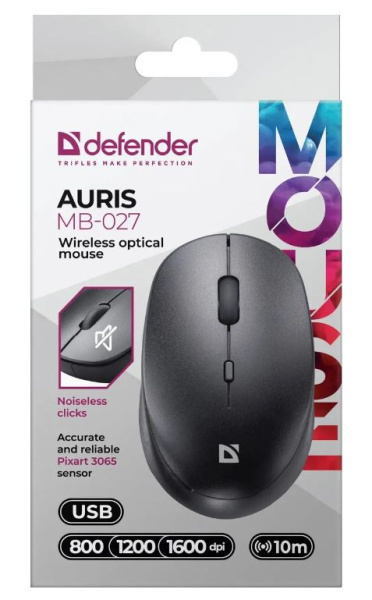 фото Мышь Wireless Defender Auris MB-027 в Уфе