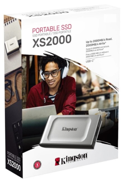 фото Внешний SSD USB 3.2 Gen 2 Type-C Kingston XS2000 BOC в Самаре 4000 ГБ
