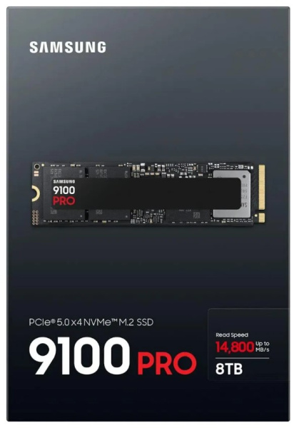 фото Накопитель SSD M.2 2280 Samsung 9100 PRO в Омске 8000 ГБ