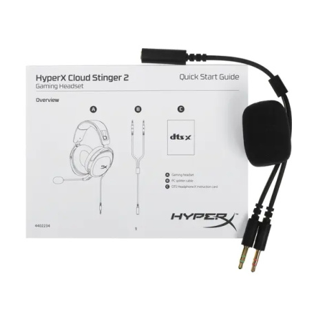 фото Наушники с микрофоном HyperX Cloud Stinger 2 в Челябинске