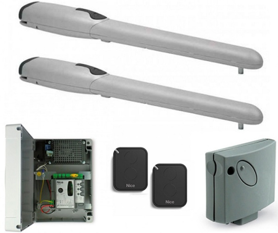 Изображение товара NICE WINGO3524KCE - электромеханический привод для распашных ворот 3, 5 м, 500 кг