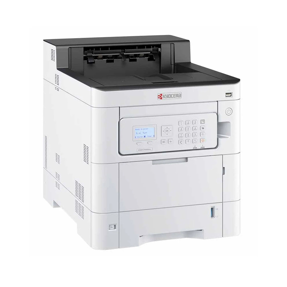 Принтер лазерный цветной Kyocera PA4500cx 1102Z13NL0 А4, 45 стр/мин, Duplex ,1200x1200 dpi, лоток 550 л.,USB; Ethernet, старт.картр.