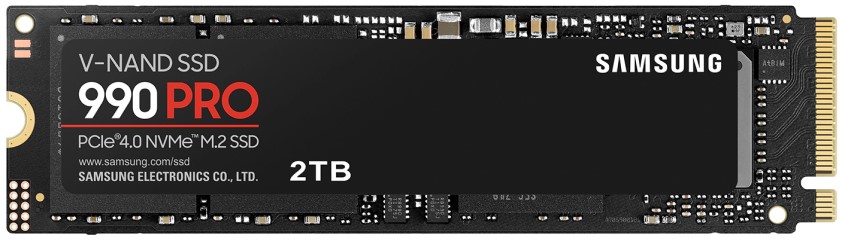 

Накопитель SSD M.2 2280 Samsung MZ-V9P2T0B/AM 990 PRO 2TB PCIe Gen 4.0 x4 NVMe 2.0 V-NAND 3-bit MLC 7450/6900MB/s IOPS 1400K/1550K MTBF 1.5M, MZ-V9P2T0B/AM