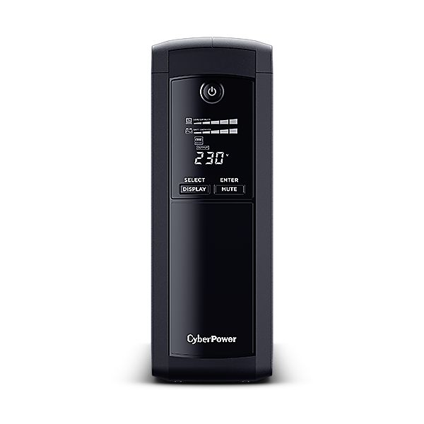 

Источник бесперебойного питания Cyberpower VP1600ELCD Line-Interactive 1600VA/960W USB/RS-232/RJ11/45 (4 + 1 EURO), VP1600ELCD