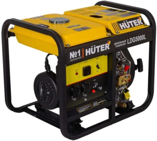 фото Генератор дизельный Huter LDG 5000L в Омске