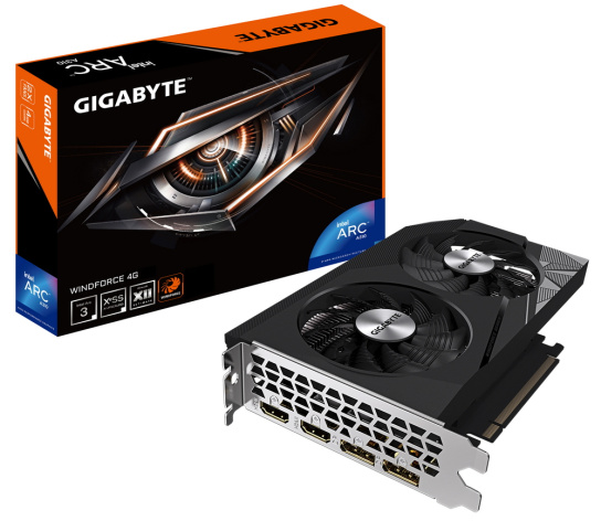 фото Видеокарта GIGABYTE A310 WINDFORCE (GV-IA310WF2-4GD) в Перми