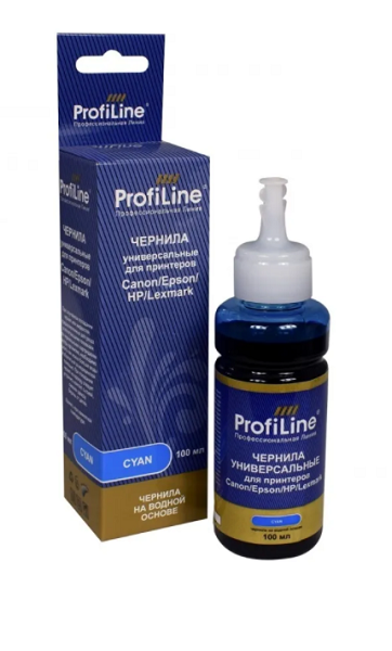 фото Чернила  ProfiLine PL_INK_U_C/E/H/L_C_100ml в Волгограде