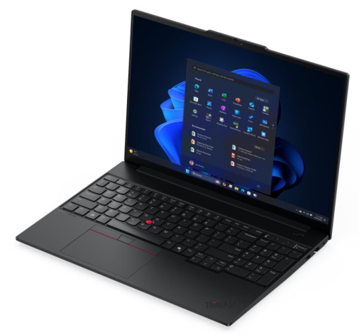 фото Ноутбук Lenovo ThinkPad E16 GEN 3 16" (Intel Core 7, 16Гб DDR5, SSD 512 Гб, Arc graphics, Без ОС) Черный [21TF004QFW]