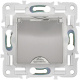 фото Розетка с заземлением с крышкой IEK SK-R16-16-44-K50