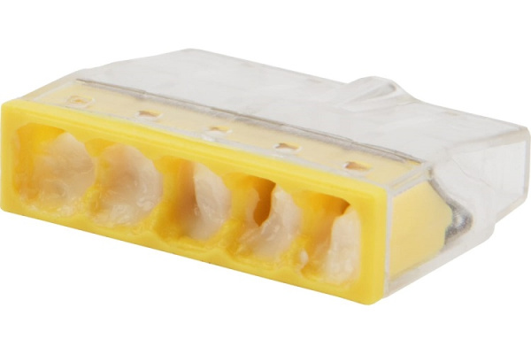 Изображение товара Клемма Rexant 07-3219 5-проводная экспресс с пастой 20 шт