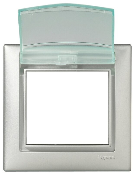 Изображение товара Рамка Legrand 770150 с прозрачной крышкой IP44 для серии Valena