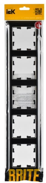 фото Рамка пятерная  IEK BR-M52-12-2-K23 в Уфе