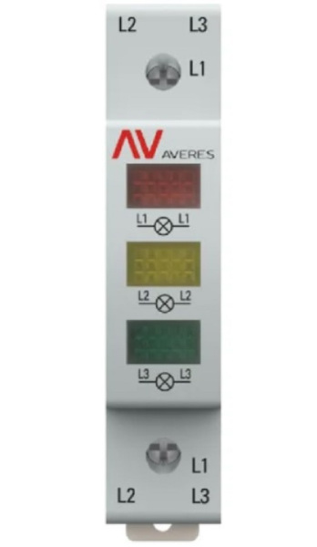фото Индикатор напряжения трехфазный EKF av-l-3ph-averes в Уфе