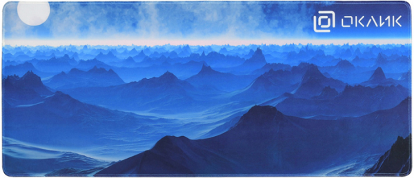 Изображение товара Коврик для мыши Oklick OK-FP0700 синий 300х700 мм комфорт и долговечность