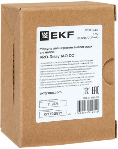 фото Модуль расширения  EKF PRL-E-1AO-DC в Уфе