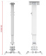 фото Кронштейн настенный UNITEKI PM2102W