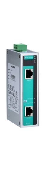 

Инжектор MOXA INJ-24A IEEE802.3af/at PoE injector, Gigabit LAN, maximum output of 60W, input 20~60 VDC, INJ-24A