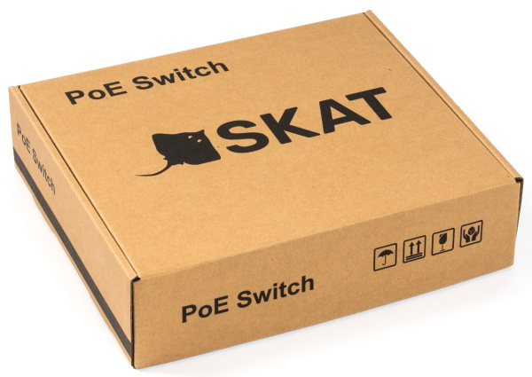 фото Коммутатор  Бастион SKAT PoE-4E-2E v.2 в Красноярске