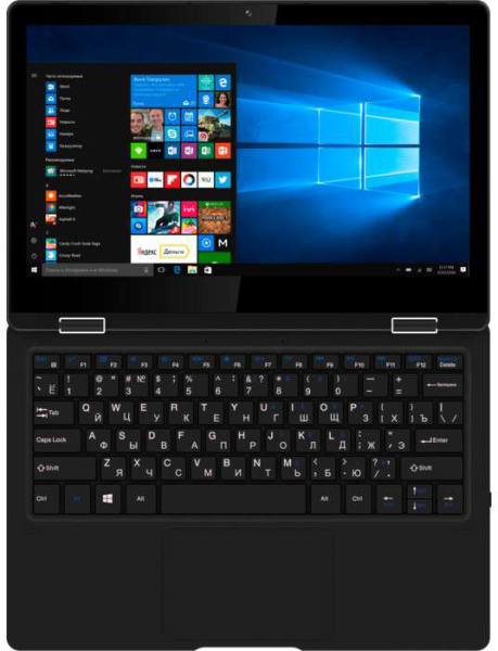 фото Ноутбук  Irbis NB119 YOGA 11.6 ", Celeron, 4 Гб RAM, 64 Гб eMMC SSD, HD Graphics 500, Черный