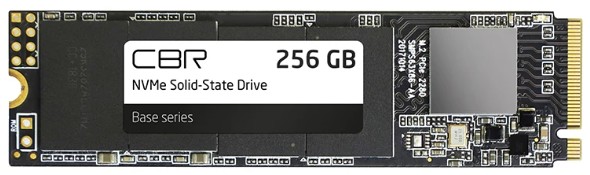 

Накопитель SSD M.2 2280 CBR SSD-256GB-M.2-BS24b 256GB, 2900/1800MB/s, TBW 240, OEM, SSD-256GB-M.2-BS24b