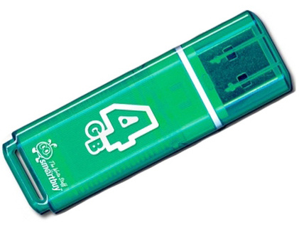 фото Накопитель USB 2.0 4GB SmartBuy SB4GBGS-G в Перми
