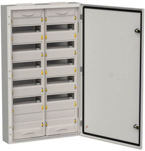 Изображение товара Щит распределительный навесной IEK TI5-50-N-2X072-54-7035 надежное электроснабжение