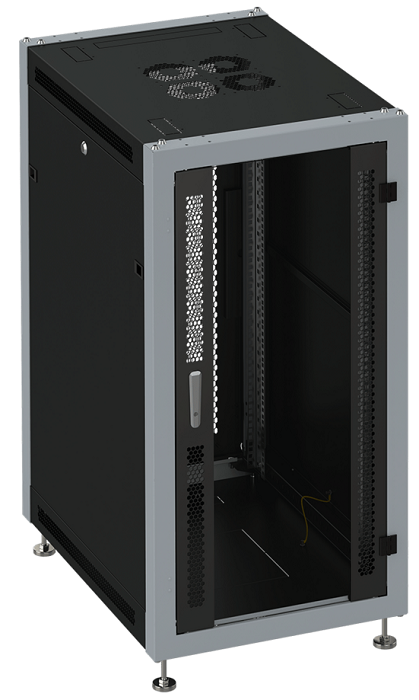 

Шкаф напольный 19", 18U SYSMATRIX SL 6018.914 600x1000x935mm (ШхГхВ) передняя дверь стеклянная, задняя дверь двухстворчатая перфорированная, поворотна, SL 6018.914