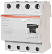 фото Выключатель дифференциального тока (ВДТ, УЗО) ABB 2CSF204004R1400