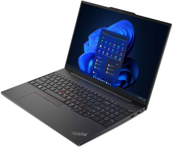 фото Ноутбук  Lenovo ThinkPad E16 G1 в Ростове-на-Дону 16 ", Ryzen 5, 24 Гб RAM, 512 Гб SSD, Radeon Graphics, Черный