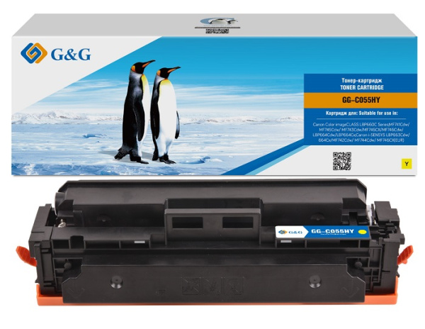 фото Тонер-картридж  G&G GG-C055HY в Перми