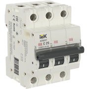 фото Автоматический выключатель IEK AR-M10N-3-C025