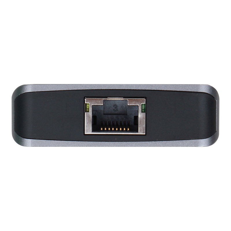 

Концентратор VCOM CU4706 TypeC/(2*HDMI+DP)4K*60Hz 3*USB3.0 TC USB2.0 RJ45 SD TF PD audio TC адаптер, CU4706