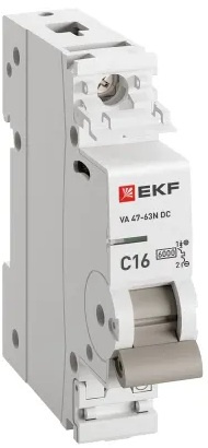 фото Автоматический выключатель  EKF M63DC6116C