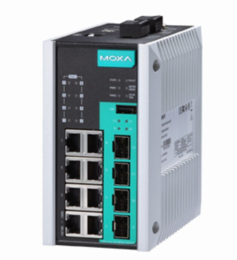 фото Коммутатор PoE MOXA EDS-G512E-8PoE-4GSFP в Уфе