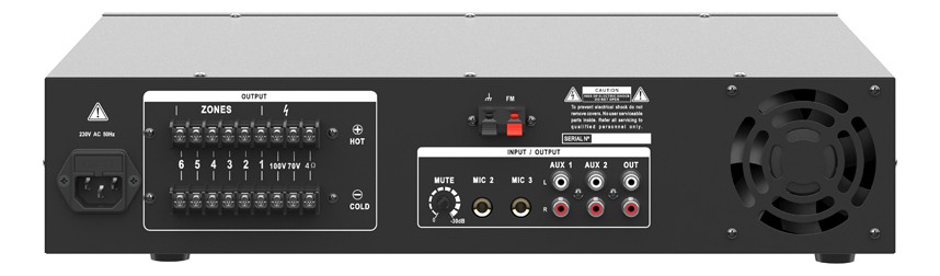 

Усилитель Roxton MZ-240 комбинированный, 240Вт, MZ-240