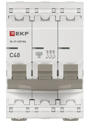 фото Автоматический выключатель  EKF M63MA6340C в Красноярске