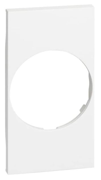 

Панель лицевая BTicino KW04 LIVING NOW для розеток 2К+З немецкого стандарта, 2 модуля, цвет белый, KW04