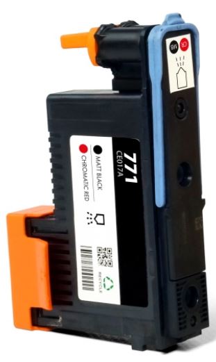

Печатающая головка NVP NV-CE017A-RE 771 Matt Black/Chromatic Red для HP (восстановленная, совместимая), NV-CE017A-RE