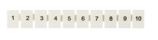 

Маркер EKF zb-st-1.5-1-10 для JXB-ST 1,5 с нумерацией 1-10 (100 шт.), zb-st-1.5-1-10
