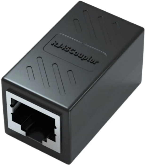 

Адаптер проходной VCOM CT251S RJ-45 (F)=>RJ-45 (F), FTP, кат. 5e, ABS пластик, черный, CT251S