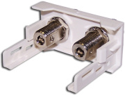 фото Розетка Lanmaster LAN-WA-LP-SPK-WH