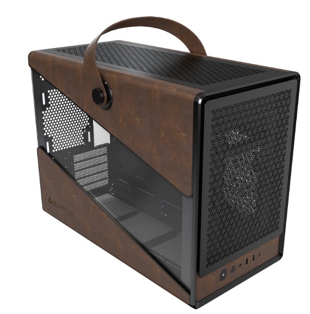 

Корпус mATX Montech HERITAGE (B) черный, без БП, боковая панель из закалённого стекла, 2*USB 3.0, USB Type-C, HERITAGE (B)
