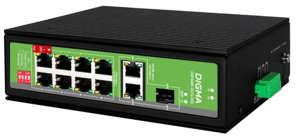 фото Коммутатор неуправляемый Digma DSP408F-2G1S-300 в Уфе