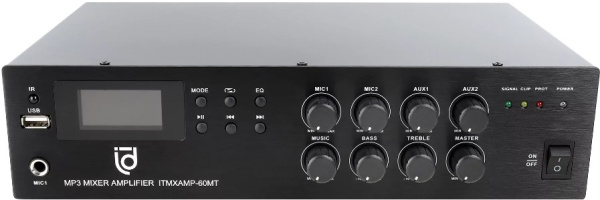 фото Микшер-усилитель  INTREND ITMXAMP-60MT