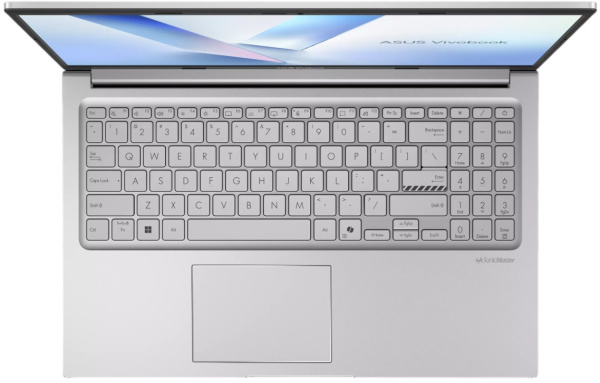 фото Ноутбук ASUS VivoBook X1504MA-BQ1185 15.6" (Intel Core 5, 16Гб DDR5, SSD 512 Гб, , Без ОС) Серебристый [90NB17I2-M021J0]